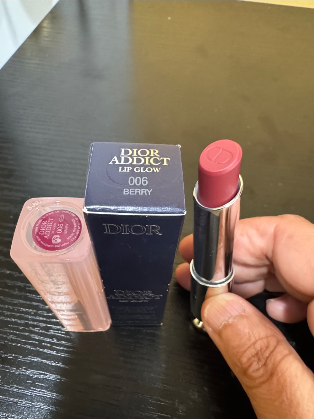 Dior Addict Lip Glow 006 Berry - Berry Pink Hydrating Balm